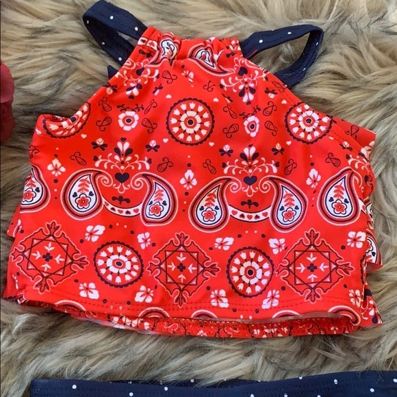 Circo Red White & Blue Swimsuit - Picture 3 of 4